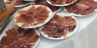 Cortador de jamón para bodas en valencia
