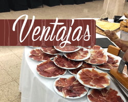 Eventajas de contratar un cortador de jamón